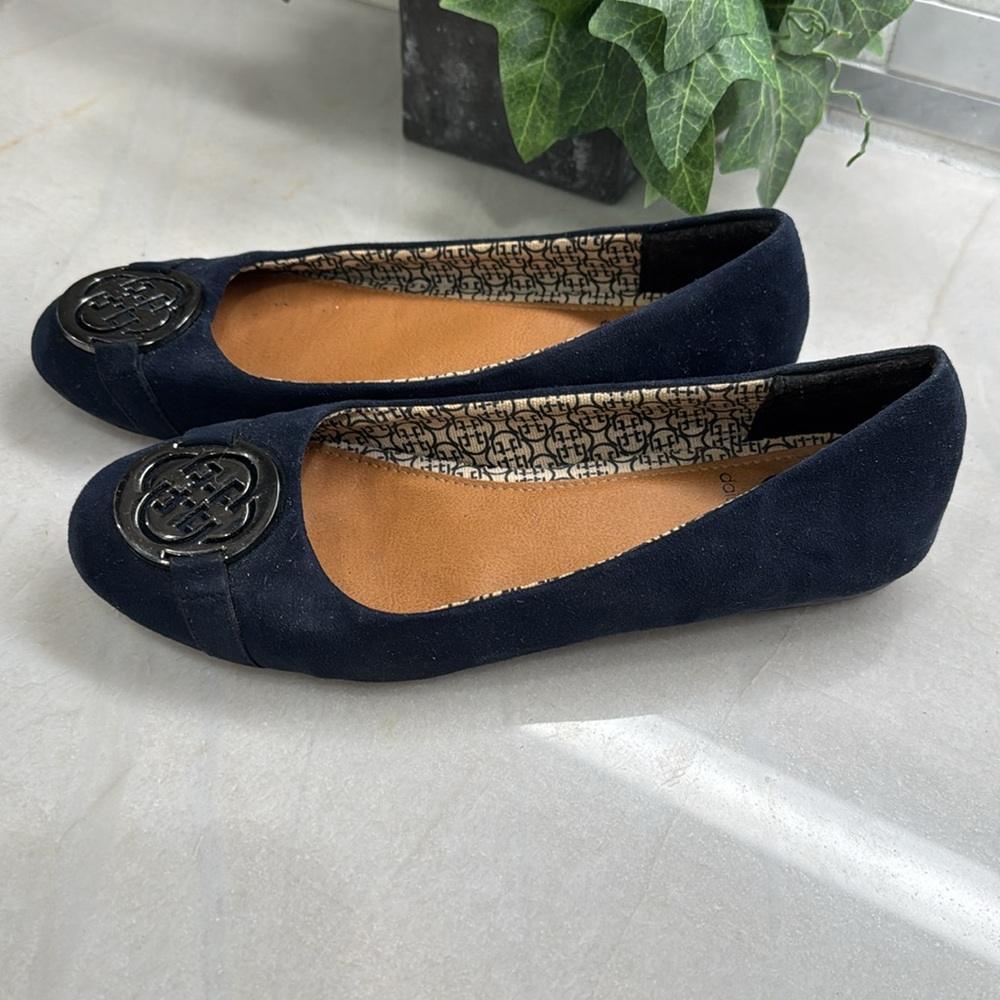 Daisy Fuentes Women’s Shoes Navy Ruby Ballet Flats Size 7M - Picture 2 of 6